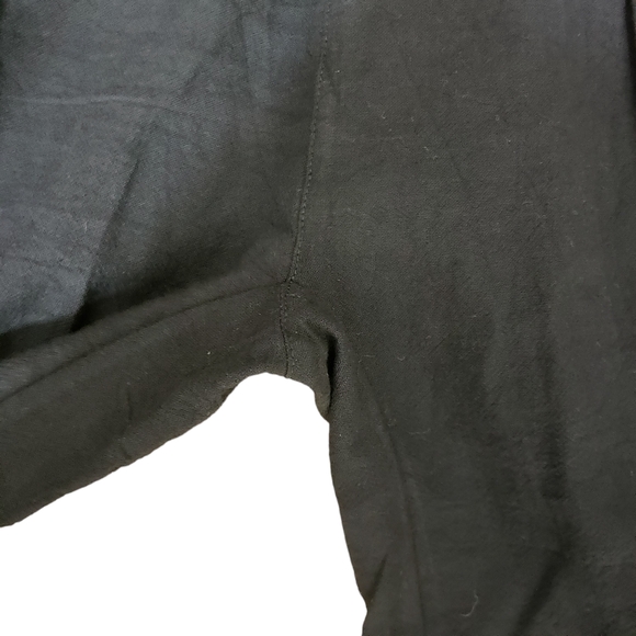 Wide Leg Cotton Linen Blend Palazo Pants - Picture 6 of 9